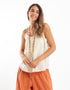 Tank top with adjustable straps